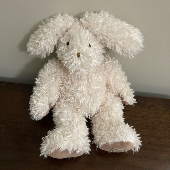 Moulin Roty Les Lapins Plush JOJO Rabbit Vite Un Calin Beige Bunny DouDou - Picture 1 of 11